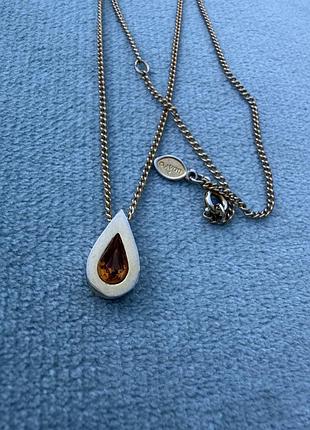 Вінтажна підвіска avon «birthstone — листопад» (1970-ті, ірландія)