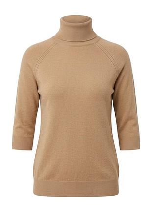 Гольф zara коричневий m реглан / светр з високим горлом водолазка
