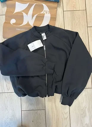 Куртка бомбер женская zara s