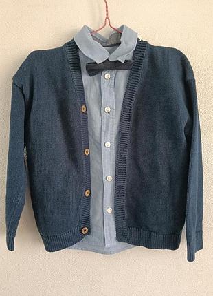 Повсякденний комплект для хлопчика h&m та sinsay, синій, 98-104/110 розмір
