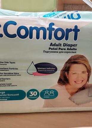 Підгузки для дорослих dr comfort розмір l