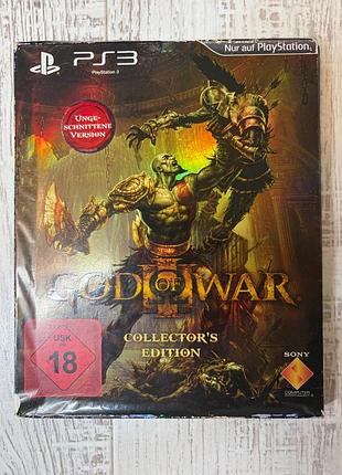 God of war iii 3 collector's edition p3 (коллекционное издание, cib)
