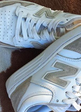 Кросівки new balance 480 білі з бежевим