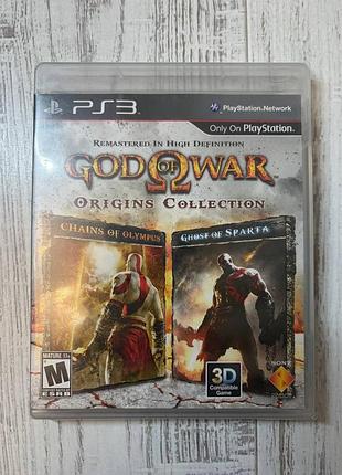 God of war origins collection ps3 (chains of olympus + ghost of sparta, cib)
