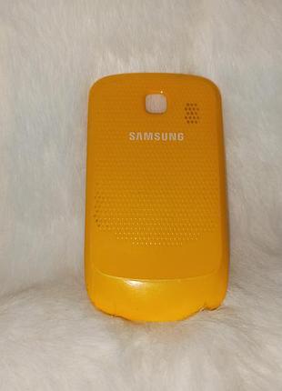 Желтая задняя крышка аккумуляторный блок для мобильного телефона samsung s3850 corby ii