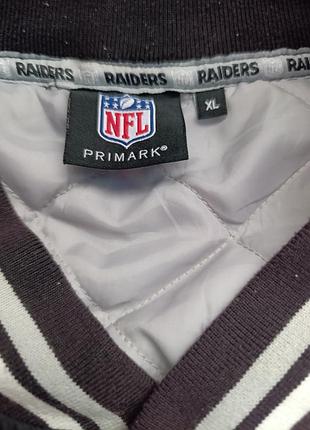 Куртка - бомбер nfl las vegas raiders primark 3