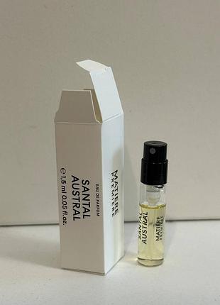 ❤️matiere premiere santal austral, пробник, оригинал