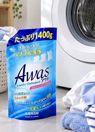 Rocket soap awas laundry detergent японський рідкий пральний засіб з ароматом квітів ю, 1400 кг