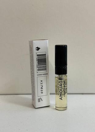 🌲 amouage — opus xvi timber 🖤2мл пробник, оригінал 3