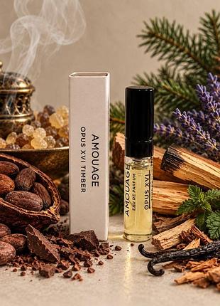 🌲 amouage — opus xvi timber 🖤2мл пробник, оригинал