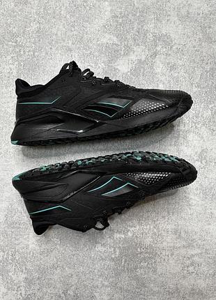 Спортивні кросівки reebok nano x2 tr adventure (артикул моделі gy2118 / core black / classic teal)