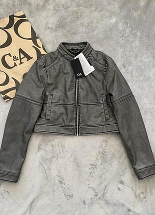 Куртка жіноча c&a сіра 42-44р