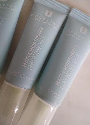 Матирующий увлажняющий крем для лица erborian matte moisturizer, пробник 5 мл