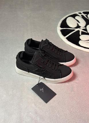 На руках!!!кеди giuseppe zanotti gz94 "black" 41