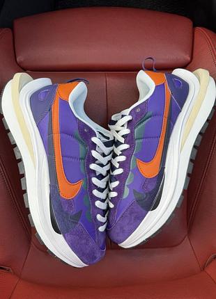 Nike x sacai vaporwaffle purple