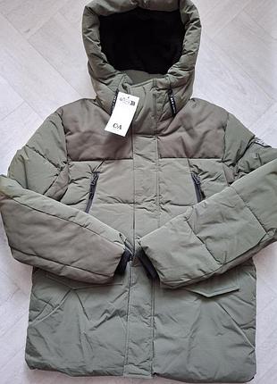 Нова зимова термо-куртка парка c&a nyc selected outerwear у кольорі хакі.