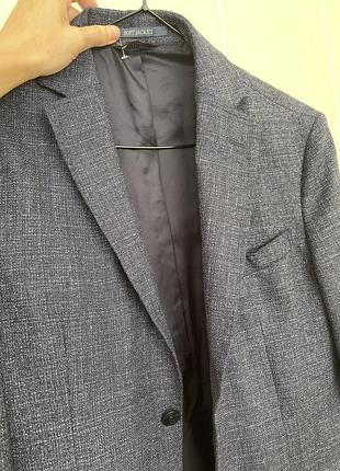 Шерстяной пиджак 100% wool 7