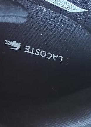Черевики lacoste straightset shukka р.43.5 оригінал 10