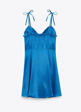 Мини платье - сарафан от zara 2