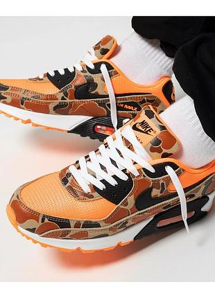 Кожаные кроссовки nike air max 90sp multi 5