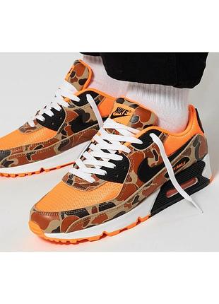 Кожаные кроссовки nike air max 90sp multi 3