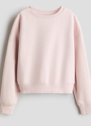 Світшот жіночий h&m утеплений рожевий