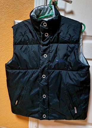 Двухстороняя жилетка  polo feretti р м-l,  unisex