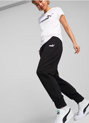 Штани жіночі puma, колір чорний😍 джогери оригінал