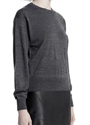 Вовняний светр, лонгслів uniqlo x ines de la fressange, 100% вовна, розмір xs-s