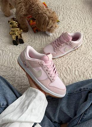 Кроссовки nike dunk low teddy bear арт 0138