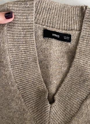 Подовжений жіночий светр mango oversized 5
