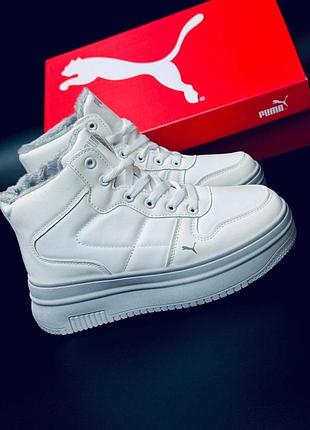 Женские кроссовки puma зима-весна-осень 35-41 белые модные женке кроссовки пума акция