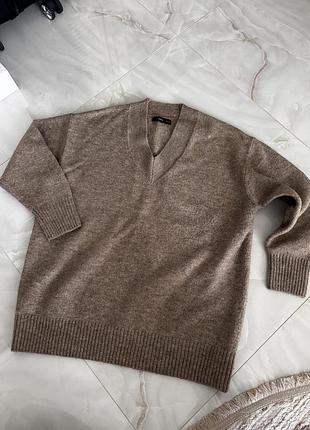 Подовжений жіночий светр mango oversized