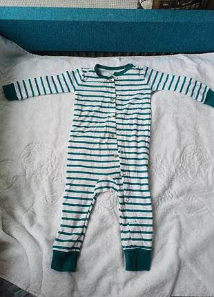 Чоловічок для хлопчиків hanes смугастий 6-12 місяців