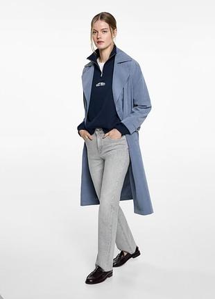 Джинси жіночі mango straight сірі