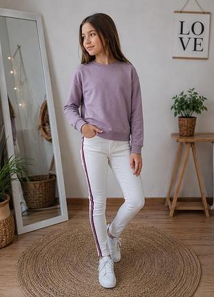 Белые джинсы zara на 11-12 лет