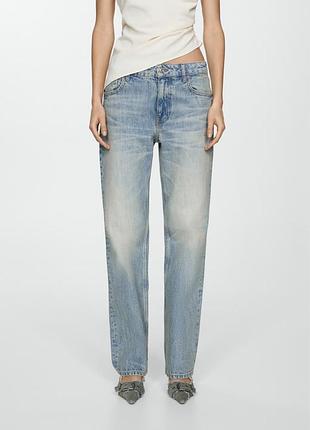 Джинси рівні джинсы ровного кроя straight jeans selection преміальна колекція великого розміру