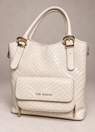 Жіноча велика сумка ted baker tama chevron quilted tote