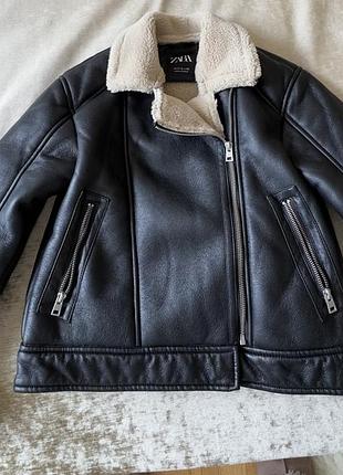 Дублянка zara чорна 3