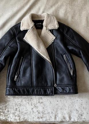Дублянка zara чорна 6