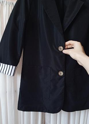 Красивий чорний піджак shein. 4