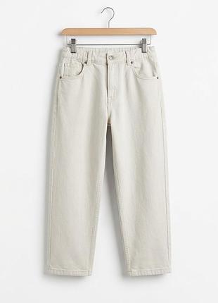 Джинси світлі zara kids широкі 11-12 років / 152 см