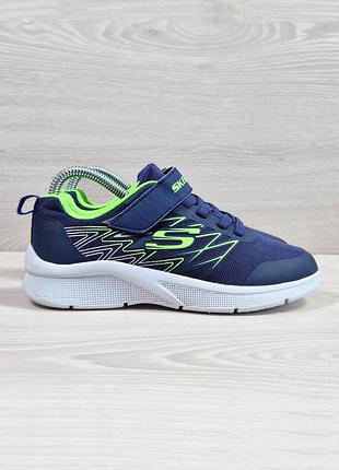 Спортивні кросівки на липучці skechers оригінал, розмір 35