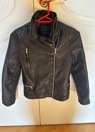 Zara куртка шкіряна