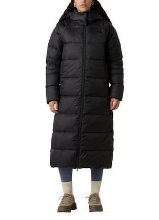 The north face hydrenalite 600 пуховик довгий з капюшоном куртка пухова