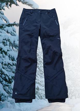 Жіночі чорні гірськолижні софтшел-штани моделі icepeak freyung.