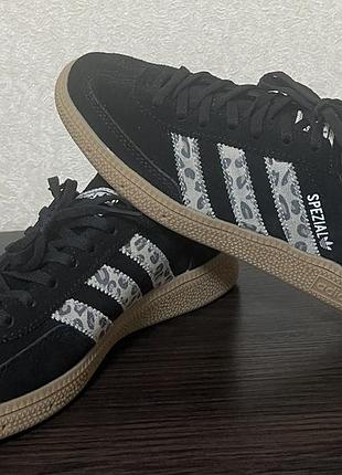 Adidas handball spezial black wonder leopard