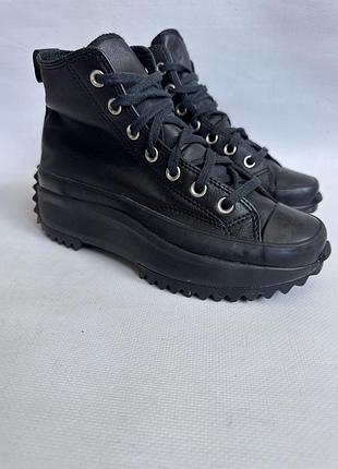 Шкіряні кеди converse all star