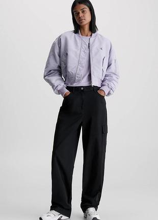 Нові карго штани calvin klein jeans розмір xs брюки широкі чорні оверсайз келвін кляйн джинс