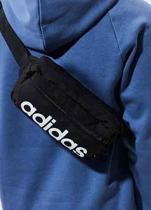 Поясная сумка adidas черная, новая, оригинал